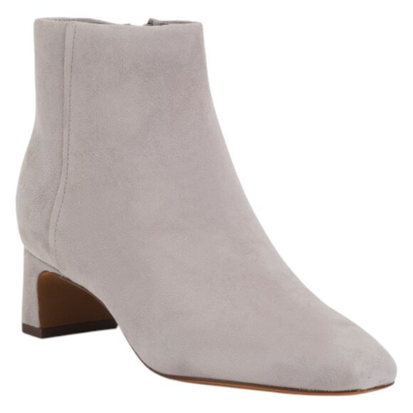 VINCE Suede Silvana Heeled Booties - Picture 1 of 2